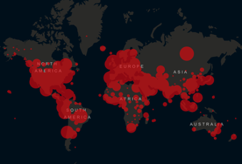 I paesi più colpiti dalla pandemia Covid-19