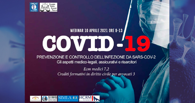 Covid-19 e responsabilità medica: un webinar il 10 aprile.